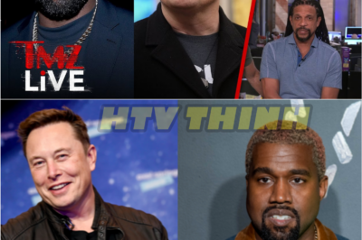 Kanye West and Elon Musk J