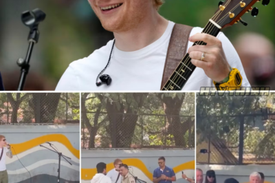 Ed Sheeran’s Street Performance in India Stopped by Police: “See You Later!”