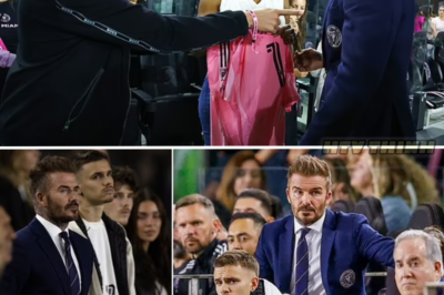David Beckham Watches Thrilling MLS