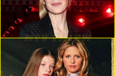 Kelly Rutherford looks effortlessly chic in a black satin suit at Roberto Cavalli Milan Fashion Week show – hours after