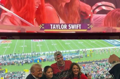Shock !!! Trump’s Mockery of Taylor Swift at Super Bowl 2025: A Controversial Moment