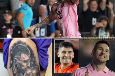 Franco Escobar’s Messi Tribute Tattoo