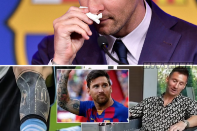 Lionel Messi’s Barcelona Tattoo