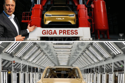 Finally Happened! INSANE 50.000 Tons Tesla Giga Press Machine To Produce New Car In ONLY 5s!