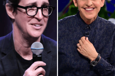 Rachel Maddow mocked Ellen DeGeneres live on TV… “Take off your fake smile” – Ellen responded with 6 words that surprised the whole of AMERICA