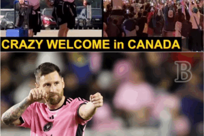 “Fans Scream, Cry, and Climb Fences as Lionel Messi’s Inter Miami Lands in Canada — You Won’t Believe What Happened at the Airport!”