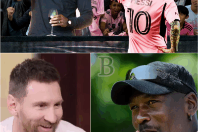 “Michael Jordan Came to Watch a Soccer Game—But Lionel Messi Gave Him a Masterclass He’ll Never Forget”