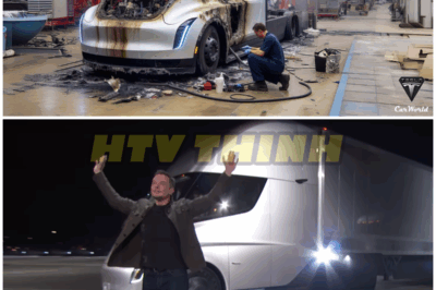 Elon Musk Confirms Tesla Semi BIG Upgrade After Fire Crash, New Design, Battery & G2 Version Coming! – HTT
