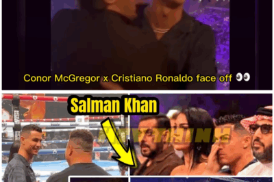 🔥 STAR-STUDDED SHOWDOWN: Cristiano Ronaldo Meets Salman Khan, McGregor & Ronaldo Nazário at Fury vs Ngannou Fight!