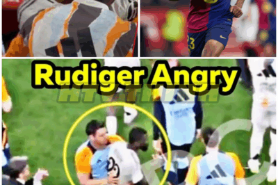 🔥 Rüdiger Explodes After Koundé’s Winning Goal – The Shocking Barcelona Celebration That Set Him Off! 😱⚽