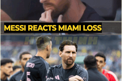 Messi regrets Inter Miami’s loss against FC Dallas, look at his reaction…
