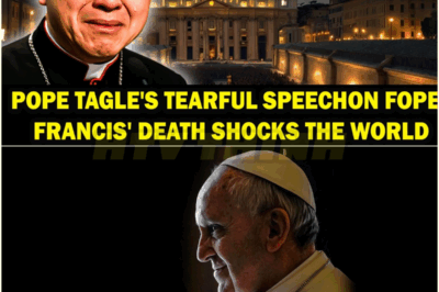 Breaking: Pope Tagle’s Tearful Speech on Pope Francis’ Death Shocks the World