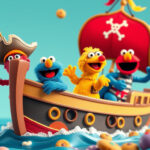 Ahoy, Cookie Lovers: Set Sail with Sesame Street’s Sweet and Whimsical Pirate Adventure!