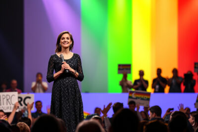 Anne Hathaway: Una Celebración de Activismo y Solidaridad al Recibir el Premio HRC en 2008