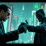 Clash of Titans: Neo Takes on the Merovingian in The Matrix Reloaded IMAX Showdown
