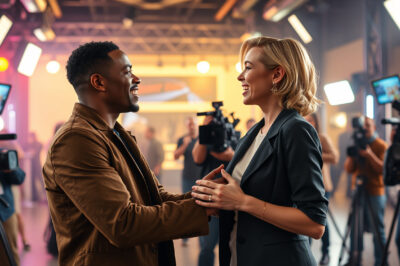 Unexpected Reunion: Michael B. Jordan Surprises Charlize Theron on Set