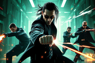 Unlocking the Action: A Compilation of Neo’s Most Epic Fight Moments in The Matrix