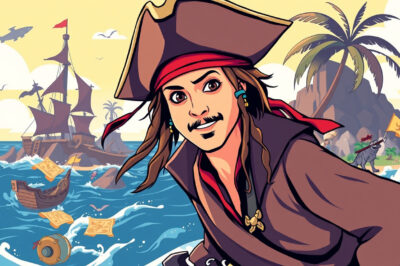 Unveiling the Origins: The Youthful Adventures of Jack Sparrow in ‘Pirates of the Caribbean: Dead Men Tell No Tales’