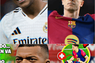 🔥 Mbappé Haunted by Barcelona, Refereeing Scandal, and the Pressure of Being Lewandowski’s Successor! 😱⚽