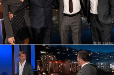 🔥 Brad Pitt Kicked Off Jimmy Kimmel’s Show After Explosive On-Air Clash – What Really Happened? 😱