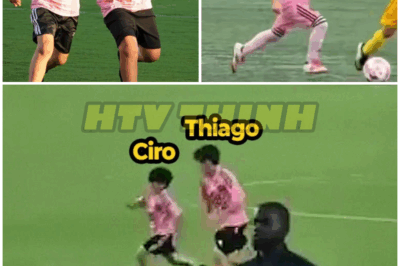😂Ciro Messi Trolls Big Brother Thiago and Benja Suárez with Epic Dribbling Skills After Match!