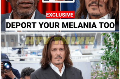 2 mins Ago Morgan Freeman & Jonny Depp DESTROY Melania and Trump with ONE WORD – HTT
