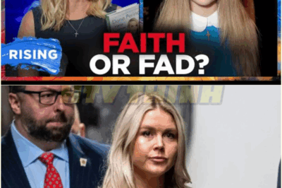 Karoline Leavitt, Sabrina Carpenter Part Of Christian Cross Necklace TREND