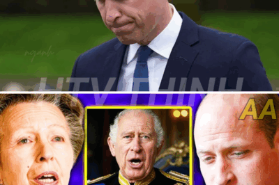 Prince William Can’t Hold Back The Tears As Princess Anne Announces The King’s LAST Wish!
