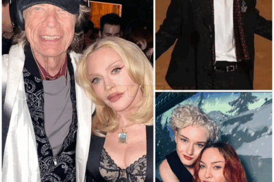 Madonna revealed her shockingly smooth face while getting intimate with Mick Jagger at the star-studded Oscar party!