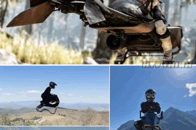 Star Wars Hoverbike Technology Takes Flight: A Leap Toward Sci-Fi Realities