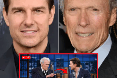 “😳 Clint Eastwood SHUTS DOWN Tom Cruise on LIVE TV — What Happened Next STUNNED the Entire Audience!”