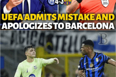 💥UEFA ADMITS ERROR Against Barça! The Apology NOBODY Expected – What Happens Now? 😳🔁
