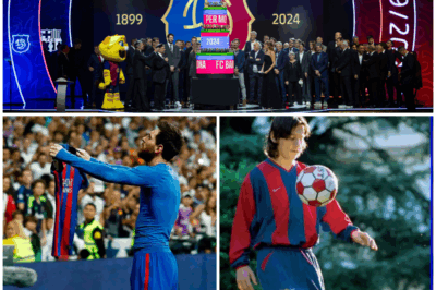 😭 Unforgettable Moment: ‘Messi, Messi, Messi’ Echoes Loudly at Barcelona’s 125th Anniversary, Fans in Tears!