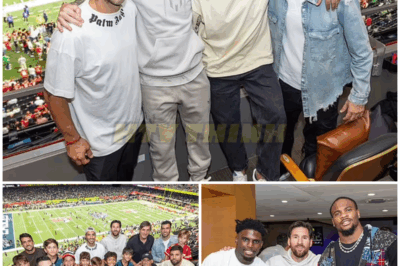 🏈🔥 Super Bowl Night with Messi: Ex-Barcelona Legends Reunite for an Unforgettable Boys’ Night Out! 🍻⚽