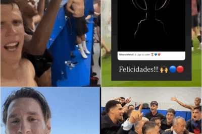 🌟Messi’s Emotional Reaction to Barcelona’s League Victory – A True Legend’s Words Revealed!