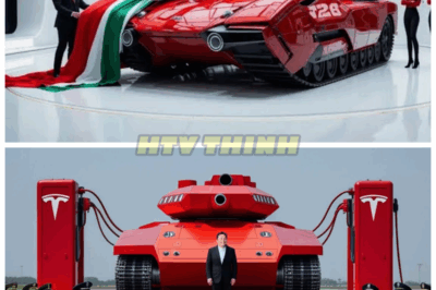 💀🔧 Musk’s New Tesla Tank Looks Like a Sci-Fi Monster—But It’s Real, And It’s Already in Testing With U.S. Forces 🧪🛡️ Think bulletproof Cybertruck on steroids. The Tesla Tank has autonomous targeting, solar backup, and EMP shielding. Designed for future wars, it’s quietly being tested right now. Why is no one in Washington denying it? 👇