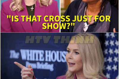 Karoline Leavitt SHUTS DOWN Whoopi Goldberg on The View: ‘Is That Cross Just for Show?