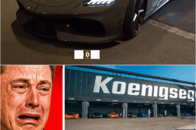 😭 Elon Musk Breaks Down in Tears and Resigns LIVE On Air After Koenigsegg Unveils Game-Changing Engine – Is This the End for Tesla? 🚗💥