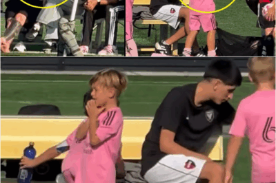 Unbelievable! Messi and Antonela’s Heartwarming Romance 💖 Lights Up Son Ciro’s Football Match Today ⚽🔥