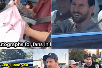 😍 Messi’s Unexpected Gesture Surprises Fans Stuck in Traffic and Lights Up Inter Miami Academy! 📸⚽
