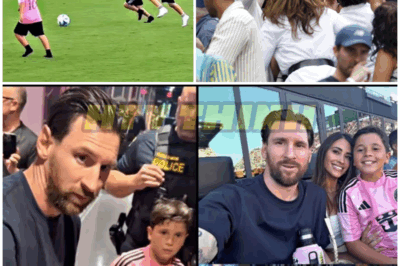 😍Messi Spreads Pure Joy to Young Fans at Inter Miami vs Dallas, Sharing Special Moments with Antonella!