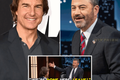Tom Cruise’s Explosive Exit from Jimmy Kimmel Live: A Showdown for the Ages!