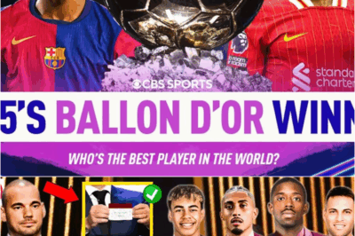 🚨OFFICIAL SHOCKER: France Football Reveals Ballon d’Or Winner – Unexpected Surprise Rocks Barça Fans!