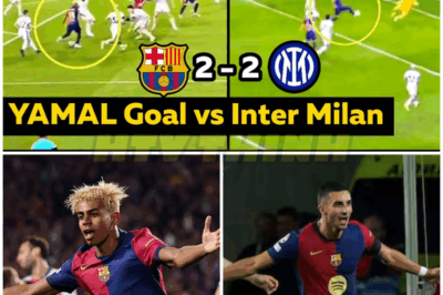 🔥 Insane Goal Reactions! Yamal & Ferran Torres Celebrate Barcelona’s Epic 2-2 Equalizer vs Inter Milan with Unbelievable Passion!