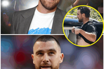 😱NFL STAR STRIPS DOWN! Travis Kelce’s Shirtless Pics Go Viral—The Internet Is THIRSTY! 💦🏈