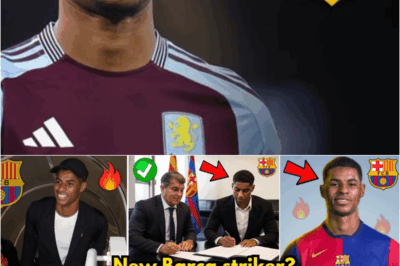 🚨 OFFICIAL✅ Marcus Rashford Arrives in Barcelona – Is He Barça’s New Striker? 🔥⚽️
