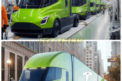 Tesla Semi 2025: Major G2 Upgrades, New Features & Production Secrets Revealed by Elon Musk!”