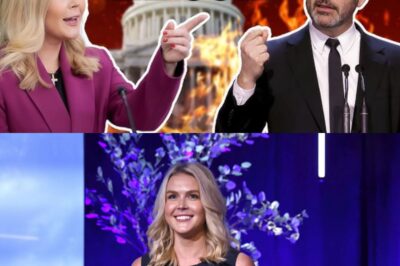 Silenced on National TV: Karoline Leavitt’s Controversial Appearance Ends in Chaos on Jimmy Kimmel Live!