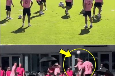 😂🔥 MESSI TROLS Teammates with Epic Header During Inter Miami Training – Fans Can’t Stop Laughing! ⚽🤣