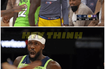 Pat Beverley talking sh*t to Rajon Rondo Lakers vs Timberwolves – HTT